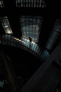 Treppe, Museum, Ehebruch